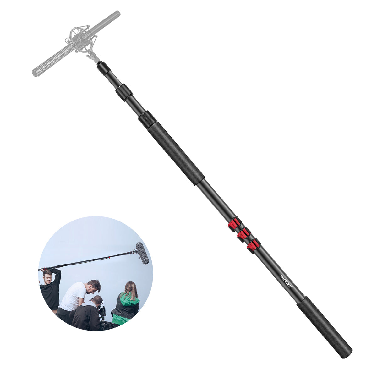 Neewer 11' Wired Boom Pole