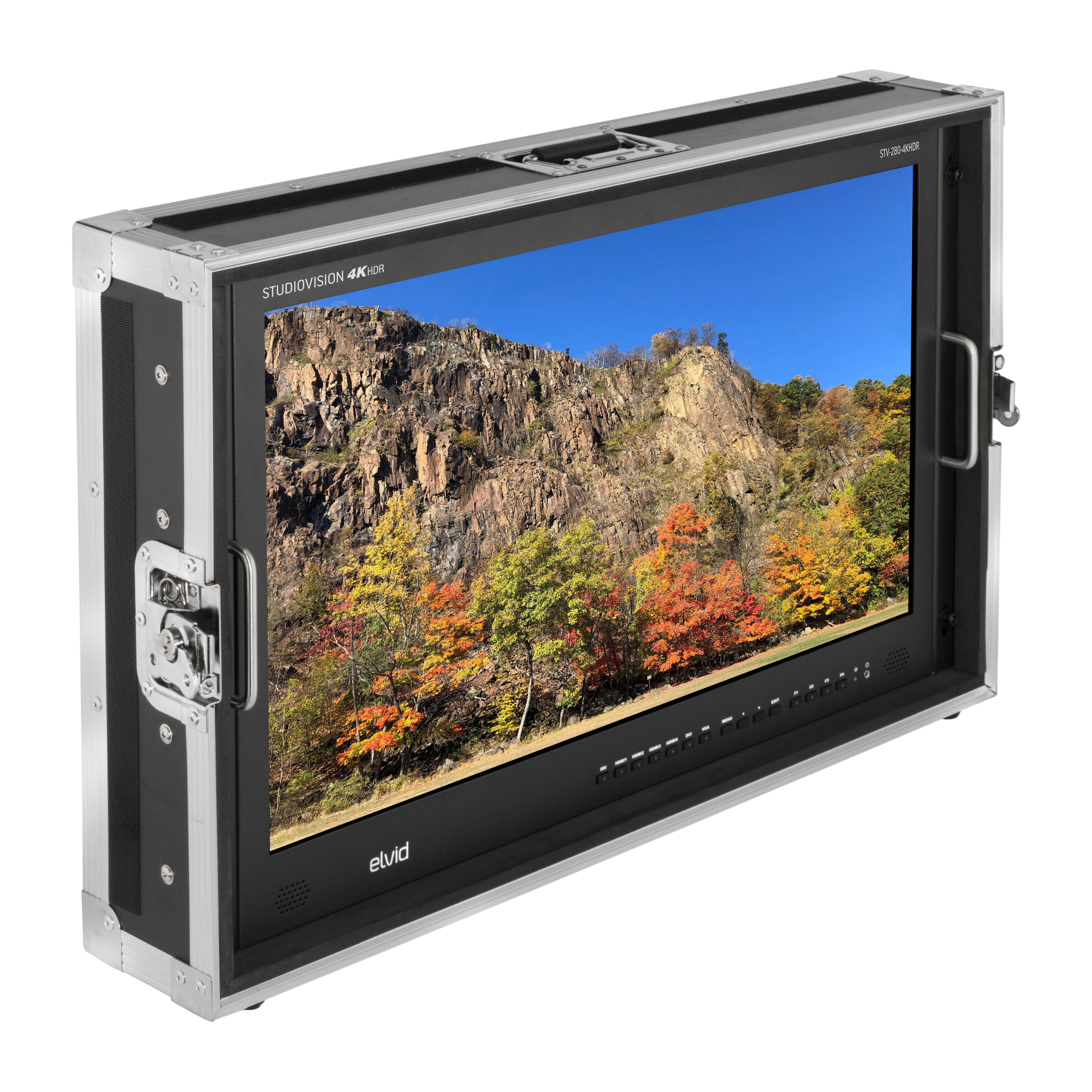 Elvid 28" 4 Camera Quadview Monitor